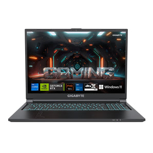 GIGABYTE G6 KF-H3IN853SH, i7-13620H 4.9 GHz, RTX 4060 8GB GDDR6, 16.0" Thin Bezel FHD+ 1920x1200 WUXGA, 165Hz, 8G *2 DDR5-4800, Gen4 512GB, Multi Languages 15 Color Illuminated Keyboard