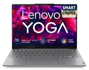 Lenovo Yoga Slim 7 Intel Core Ultra 9 185H 14"(35.5cm) WUXGA-OLED Laptop (32GB RAM/1TB SSD/AI PC/Windows 11/Microsoft 365 Basic + Office Home 2024/1Yr ADP Free/Grey/1.39Kg), 83CV00B3IN