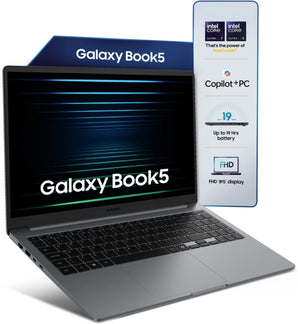 Samsung Galaxy Book5 AI Metal Intel Core Ultra 5 225U - (16 GB/512 GB SSD/Windows 11 Home) NP750XHD Thin and Light Laptop