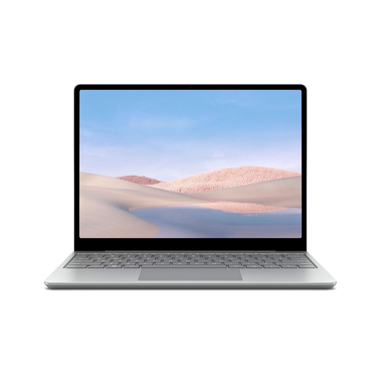 Microsoft Surface Laptop Go 10th Gen i5-1035G1 12.4 inches Touchscreen Business Laptop (8GB/256 GB SSD/Windows 10 Home /UHD Graphics/Platinum Grey Colour
