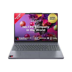 Lenovo IdeaPad Slim 3 Next Gen AI PC WUXGA IPS Copilot + PC Snapdragon X - (16GB/512GB SSD/Windows 11 Home) 15Q8X10 Thin and Light Laptop